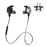Wireless Headphones Xunpuls Bluetooth Earphones HD Mic Stereo Noise Isolation Sweatproof Waterproof IPX5 Headsets Magnetic Sports Outdoor Gym Running