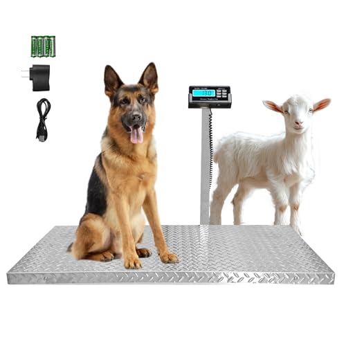 Wixeeua 1100lb Livestock Scale