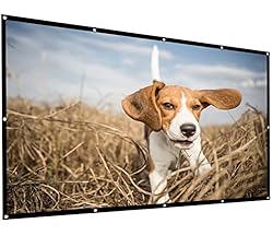 OWLENZ 100" Portable Projector Screen 4K HD 16:9
