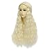 Harvest Game of Thrones Cosplay Daenerys Targaryen Khaleesi Barbarian Long Curly Wig