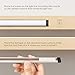 LED Under Cabinet Lighting, Teckin Touch Control Under Closet Light, Dimmable Counter Light with Ultra Slim Linkable Light Bars for Cupboard Kitchen Wardrobe Stairway, Daylight Nature 4000K, 3 Pack