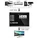 G1-Tech 5 Port HDMI Switch Box Plus Auto Remote Control 5 In 1 Out Splitter Full HD 1.4 Switcher for PS3 Xbox 360, DVD Bluray Player HDTV Camcorder HTPC Laptop Support 3D 1080P