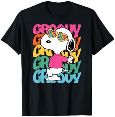 Amazon.com: Peanuts Snoopy Surfing Cowabunga T-Shirt : Clothing