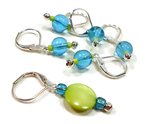 image for TJBdesigns Removable Locking Stitch Markers for Crochet and Knitting L