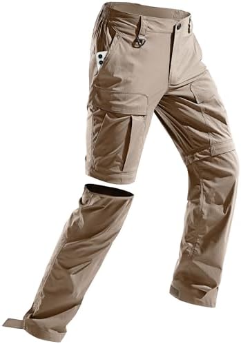 Amazon.com: Spyder Mens Hiking Pants - Convertible Zip Off Quick