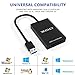 【Upgraded Version】 Ketaky USB 3.0 XQD Card Reader, Support Sony G/M Series USB Mark XQD Card, Lexar 2933x/1400x USB Mark XQD Card,SD Card.Compatible with Windows/Mac OS System