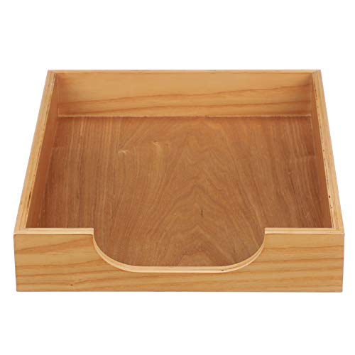 HumanCentric Wood Letter Tray (Willow) Desk Paper Tray for Files and