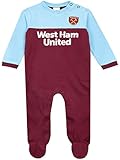 Premier League Baby Boys' West Ham United FC Footies Size 6-9M Multicolored