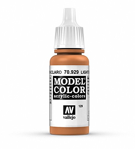 Vallejo Light Brown Model Color Paint, 17ml