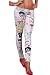 Amour- Sexy Denim Look Faux Jean Blue Stretchy Leggings Tights Pants Jegging (6)