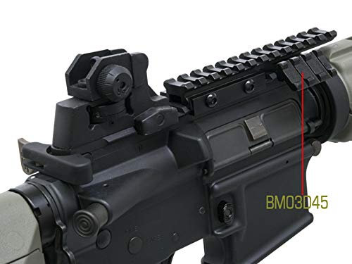 Low Profile Tactical Picatinny/Weaver 45 Degree Angle Mount, 1.37" Long with 3 Slots