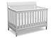 Delta Children New Haven 4-in-1 Convertible Baby Crib, Bianca White