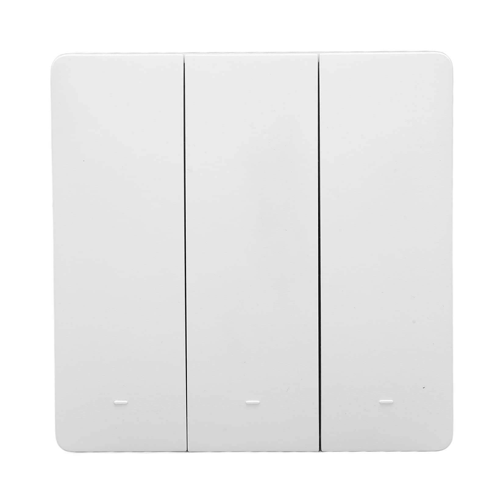 Wireless Light Switch Kit, 3 Gang Self Powered Wireless Light Switch Kit, Remote Wall Switch with Receiver for Home Office