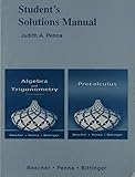 Algebra & Trigonometry Solutions Manual