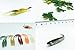Fishing Lures Lot with Tackle Box,AGadget 204PCS/Lot Fishing Tackle Hard Soft Plastic Fishing Lures Freshwater Saltwater Fishing Kit Crankbait Minnow VIB Frog Lures Jighead Spoonbait Shrimp More