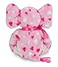 Bearington Manny Hugs Stuffed Animal Elephant Plush with Hearts and a Pink Bow, Kid Companion Plushie, Great Gift for Birthdays, Holidays and Other Special Occasions Like Valentines Day, 11 inches