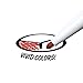 BIC Intensity Bold Dry Erase Marker, Pocket Style, Fine Bullet Tip (4.5 mm), Red, Perfect For The Office & Home, 12-Count