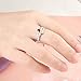 Lam Hub Fong Personalized Mother Rings with 3 Birthstone Mother Daughter Rings Sterling Silver Ring for Women