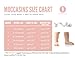 Lucky Love Baby Moccasins, Genuine Leather Pink Size 2 M US Infant
