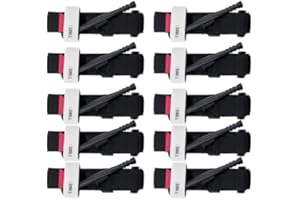 DAR DAROUXIAO Tourniquets, Single-Handed Application Tactical Emergency Tourniquet, Safest & Fastest Combat Hemostasis kit for Military, Medical, School Training, Outdoor, Camping, Quickly Stop Bleeding (10)