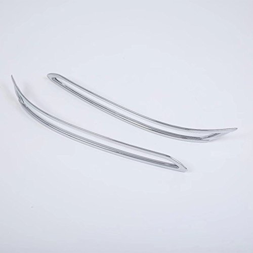 For Honda Accord 2018 2019 ABS Chrome Rear Back Fog Lamp Light Cover Trim 2PCS Exterior Trim Car Styling Accessories - Thumbnail 2