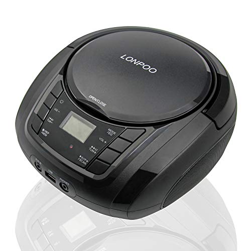 2 LONPOO+Portable+Boombox+Bluetooth4+0+Headphone