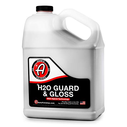 Adam’s H2O Guard & Gloss (Gallon) Car Detailing Hybrid Top Coat