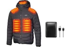 Rrtizan Men's Heated Vest With Battery Pack
