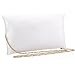 Amaze Fashion Women Handbag Shoulder Bags Envelope Clutch Crossbody Satchel Tote Purse Leather Lady Bag (White)