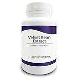 Pure Science Mucuna Pruriens (Velvet Bean) Standardized 95% Mucana L-Dopa Extract 400mg â€“ Testosterone Supplement, Improves Mood & Boosts Libido - 50 Vegetarian Capsules