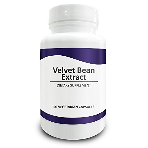 La Science pure Velvet Bean 95 % L-Dopa extraire 400mg - anti-dépresseur, Libido Booster & supplément de testostérone - 50 Capsules végétariennes