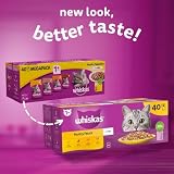 Whiskas Adult Wet Cat Food in Jelly 40x85g Poultry Feasts view 11