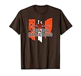 Ohio Cleveland Stripe Football Fan Gift T-Shirt