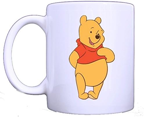 Ceramic White Mug Tea Mug Coffee Cup With Winnie The Pooh Print
