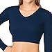 chassé Cropped V-Neck Bodysuit