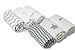 100% Organic Cotton Muslin Swaddle Blanket for Babies (4 Pack) Unisex | 47