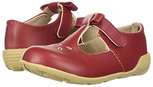 Baby Deer Girls' 0006084 Mary Jane Flat, Red, 8 Child US Toddler