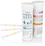 WATER FRIEND 4 in 1 Pool and Spa Test Strips