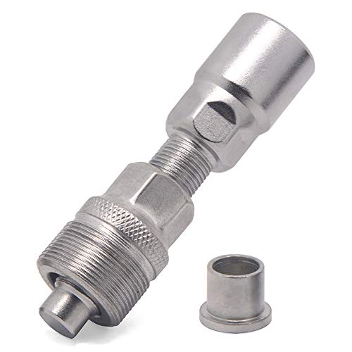 Acekit Bicycle Compact Crankset Puller Remover Universal Design for Square Taper and Splined Crank Arms - Thumbnail 3