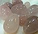 Set of 3 Natural Rose Quartz Eggs Kegel Exercise Weights Texas Hidden Gems