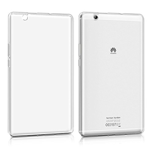 Huawei Mediapad M3 Lite 8" Case, TopACE Ultra Thin Transparent Soft Gel TPU Silicone Case Cover for Huawei Mediapad M3 Lite 8.0 Inch (Clear)