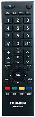 Isoelite Remote Compatible for Toshiba LED/LCD/HD Tv Remote Control Model No :- CT-90336 (Please Match The Image with Your Old Remote)