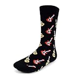 Parquet Men's Novelty Fun Crew Socks for Dress or