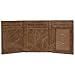 RFID Wallet Leather Trifold Western - Industry Best Shielding - Top Quality Leather
