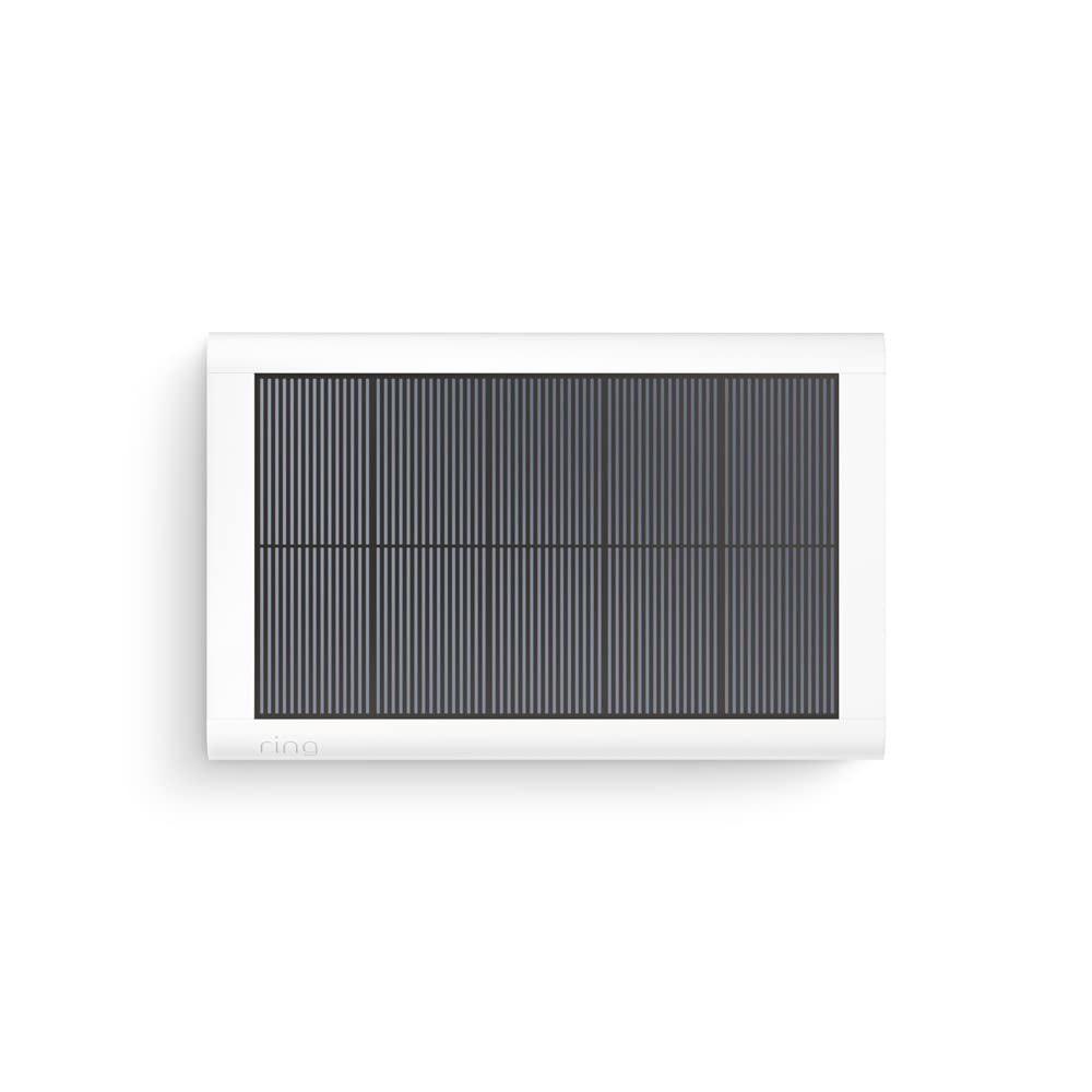 Ring Small Solar Panel (USB-C), 1.9W for Spotlight Cam Plus and Spotlight Cam Pro, White