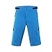 ARSUXEO Outdoor Sports Men's MTB Cycling Shorts Mountain Bike Shorts Water Resistant Blue Size Large