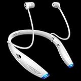 ZEALOT NEW H1 Bluetooth Headphones Neckband Headsets Noise Reduction Running Earbuds Hands-free Phone Call(White)