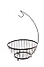 Spectrum Diversified Ashley Fruit Tree & Basket, Banana Hanger & Fruit Basket, Produce Saver Banana Holder & Open Wire Fruit Bowl for Kitchen Counter & Dining Table (57824)