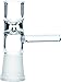SCIENTIFIC GLASS, 12-374 14mm Female Bowl With Handle Clear