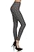 Leggings Depot Women's Fall/Winter Ultra Soft Popular Best Galaxy Holiday Fashion Leggings BAT15 (3X-5X, Crosshatch)